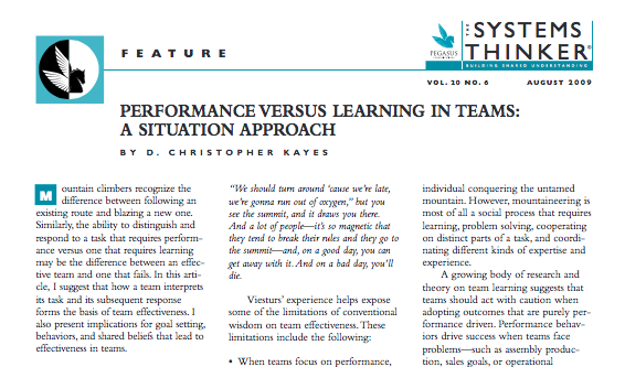 TEAMS THAT PRIORITIZE EITHER LEARNING OR PERFORMANCE PERFORM BETTER visual data 4